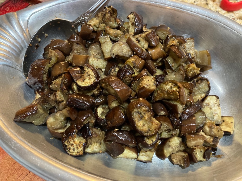 Roasted and Smoked Eggplant