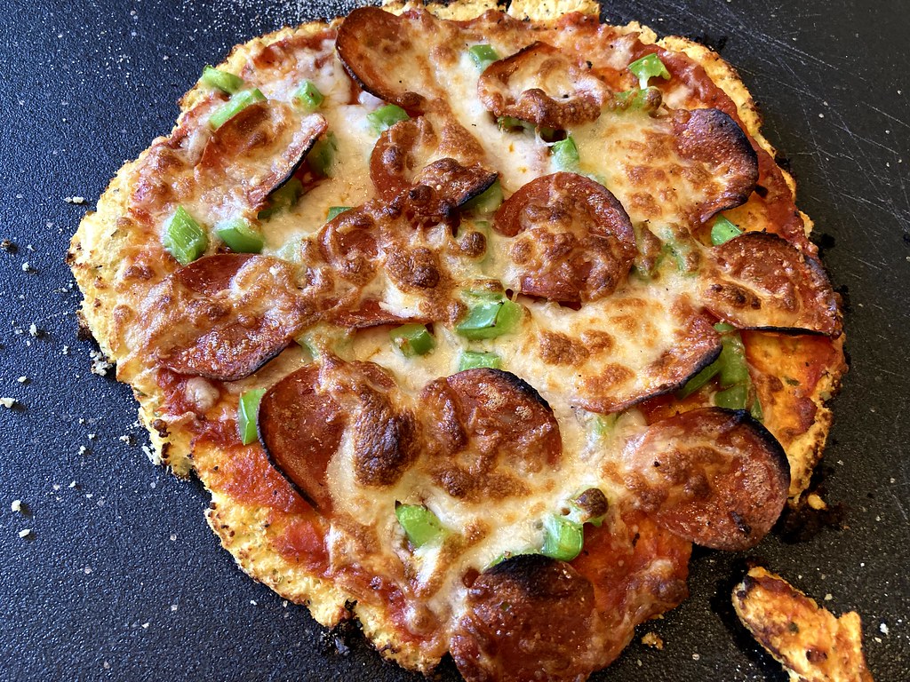 Scratch Cauliflower Pizza Crust